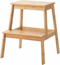 Bamboo step stool sturdy - bamboo,