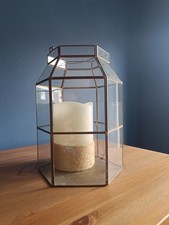 Yankee Candle Gold Glass