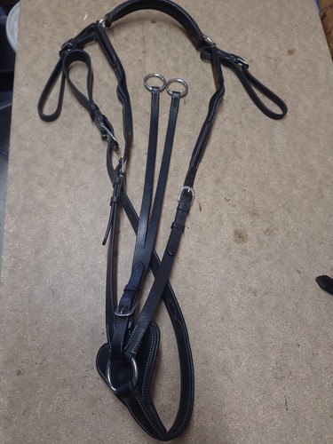 Shires leather breastplate - leather, breastplate,