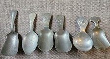 Antique Pewter Tea Caddy