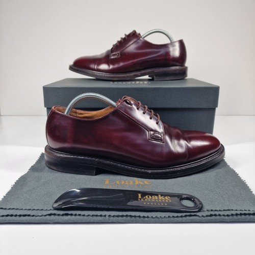 Loake waverley burgundy oxford - waverley,