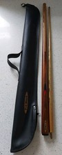 Vintage Pot Black 57 Inch  506 Grams 2 Piece Snooker Cue