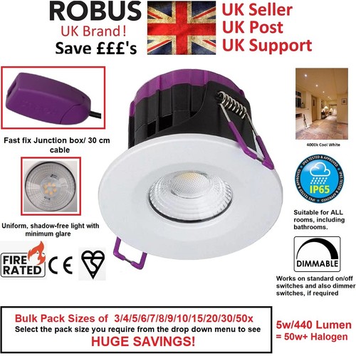 Robus ip65 led downlight - robus,