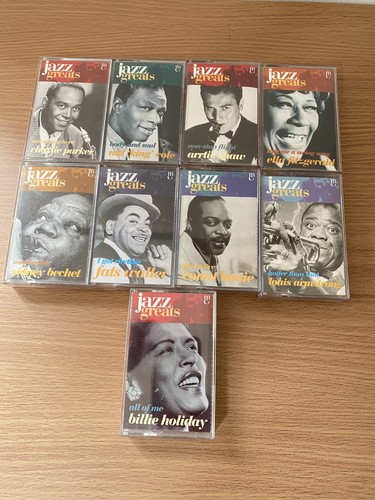 Jazz greats tape cassettes job - greats,