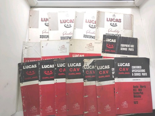 Bmc austin lucas - lucas, parts