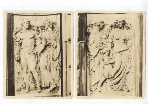 Vintage 1920s bas relief - vintage,