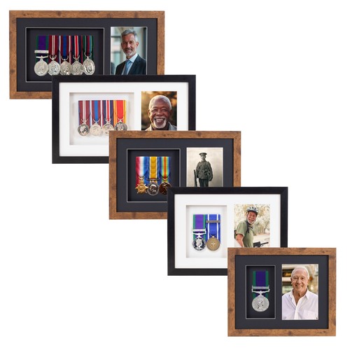 Court mounted medal frame with - mounted,