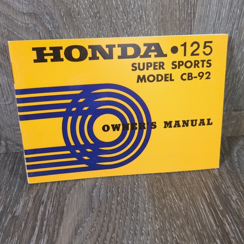 Vintage honda 125 super sports - honda,