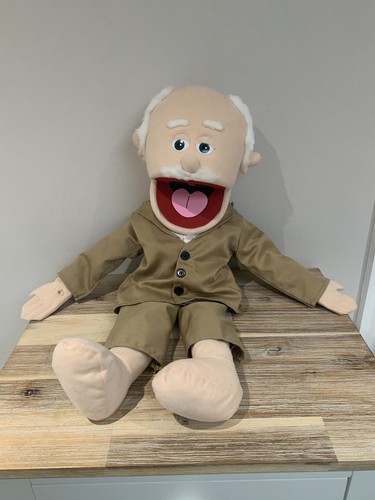 Silly puppets grandpa grandad - silly,