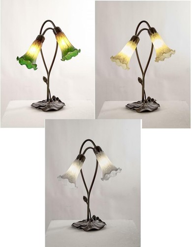 Lily tiffany style table lamp - style,