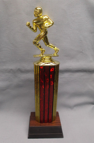 Male football trophy - male,