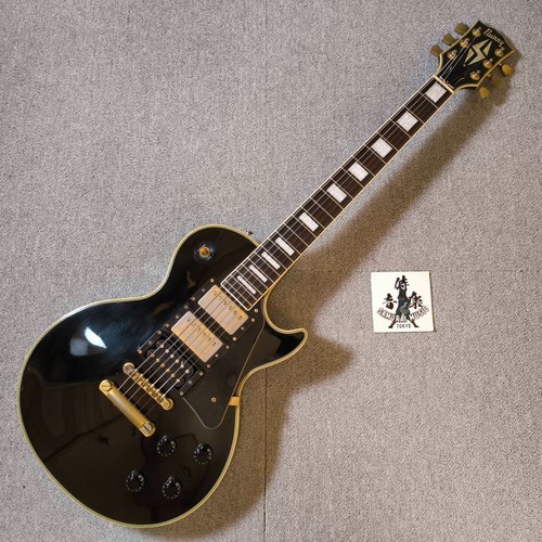 Burny les paul custom black - les,
