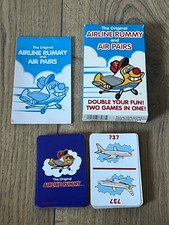 The Original Airline Rummy and Air Pairs - Vintage Card Game - Complete - VGC