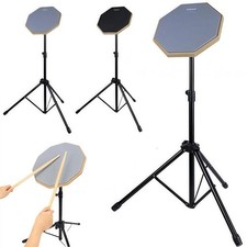 8In Drum Stand Set Silent Drum Pad Dumb Drum Trainer Drum Practice Pad