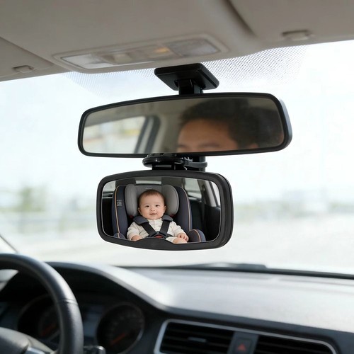Clip baby car mirror - baby,