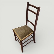 Antique Oak Ladderback Chair