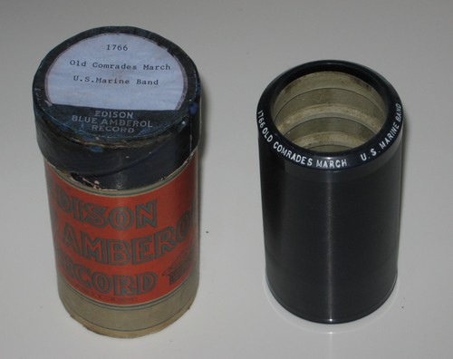Edison blue amberol phonograph - edison,