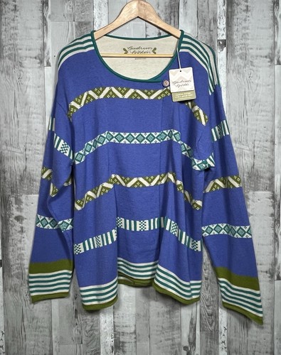 Gudrun sjoden striped jacquard - gudrun,