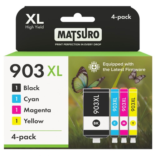 4pk 903 ink cartridges for - 4pk,