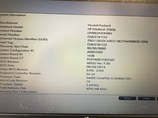 HP EliteBook 2560P Motherboard