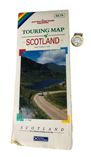 Touring Map Scotland Tourist