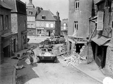 WWII B&W Photo US Army M8