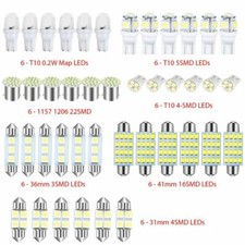 42PCS Car Interior T10 SMD LED