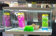 ** BRAND NEW ** Glass Fish Tank Aquarium LED Light, Heater, Filter & More
