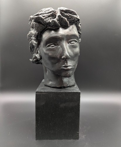 Vintage black glaze terracotta - vintage,
