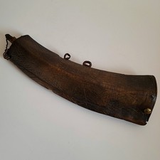 EARLY POWDER HORN - FLASK