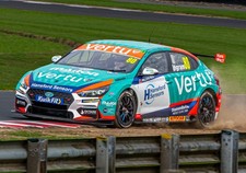 BTCC #80 Tom Ingram Hyundai i30N Team Vertu. Croft Circuit. August 2025 A4 Print
