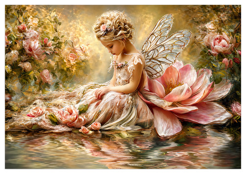Child fairy lily - fairy, rice