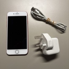 Apple iPhone 7 - 128GB - Unlocked SIM Free, icloud free, Red