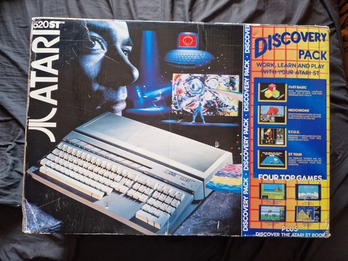 Atari 520 vintage computer - 520, st