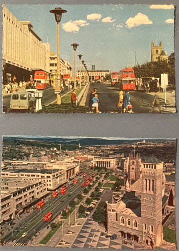 Plymouth postcards old red - plymouth,
