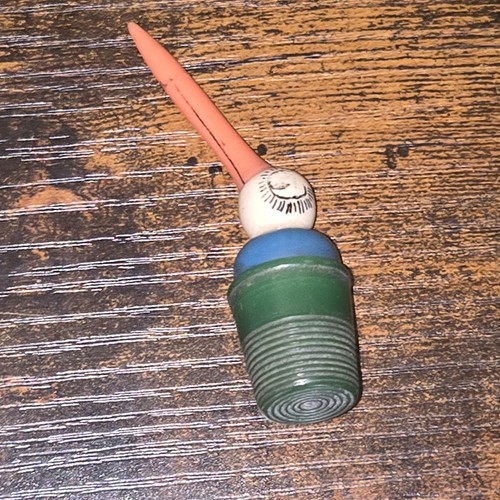 Miniature needle case - case, cotton