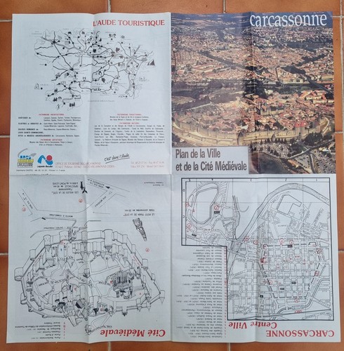 Carcassonne vintage tourist - carcassonne,