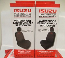 Genuine Isuzu D-Max DL V-CROSS Front Protective Seat covers (PLEASE SEND REG)