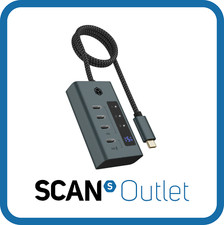 ICY BOX UK IB-HUB1454-C31, 4x