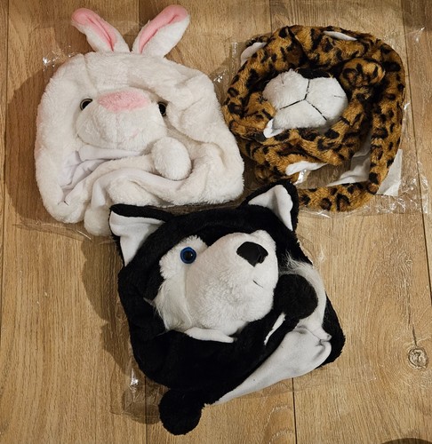 Cute cartoon animal hooded hat - cartoon,