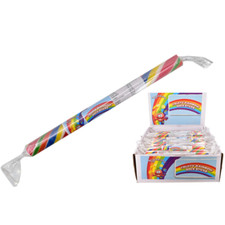 Traditional Seaside Rock Rainbow Fruit Flavour Fruity Sticks Of Rock 1,2,4,8,15