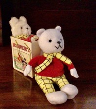 Vintage Rare Rupert Pen Gripper Hugger and Small Rupert Bear