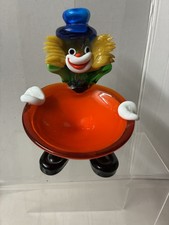 Murano Glass Clown  / Trinket
