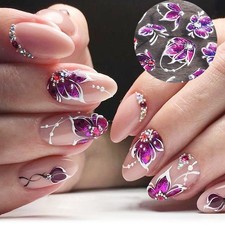 5D Nail Art Stickers Decals