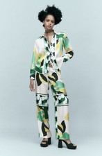 NEW ZARA PRINTED PALAZZO