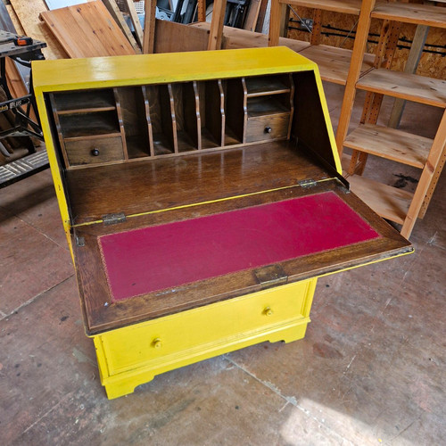 Vintage writing bureau - vintage,