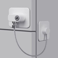 Refrigerator freezer door lock - refrigerator,