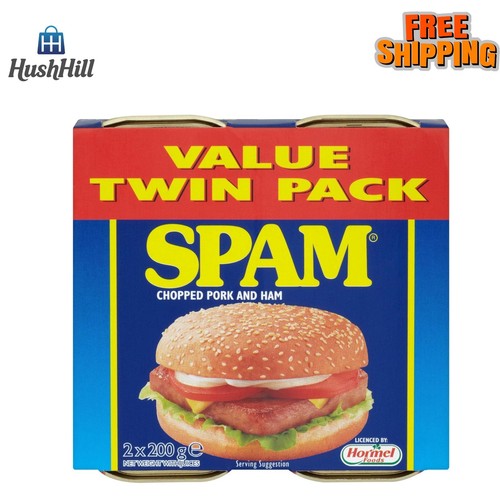 Spam chopped pork ham - spam, 2x200g