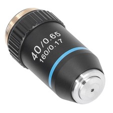 40X High Magnification Lens Microscope Objective 20.2mm Interface Thread Clearer