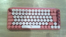 Logitech POP Keys Wireless Mechanical Emoji Keyboard - Heartbreaker, English...